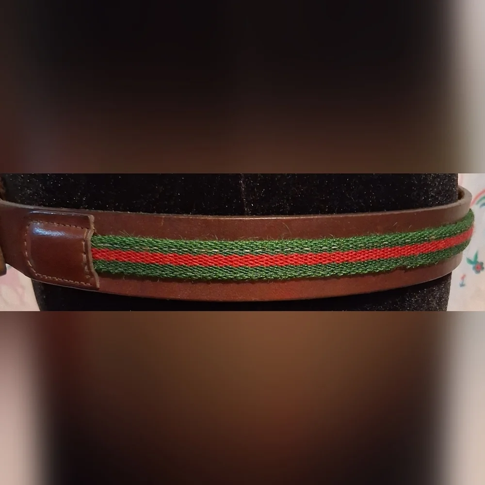 EUC EXTREMELY RARE Vintage 70s Dooney & Bourke Full Leather Sherry Belt 41in